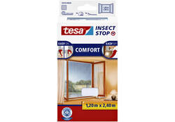 Insectenhor tesa® Insect Stop COMFORT buitendraaiende ramen 1,2x2,4m wit