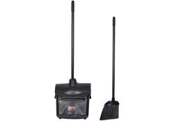 Handveger Rubbermaid Executive Lobby Broom met lange steel zwart