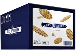 Koekjes Jules Destrooper natuurboterwafels doos 150st.