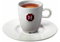Schotel Douwe Egberts espresso wit