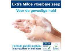 Handzeep Tork S1 vloeibaar mild en ongeparfumeerd 1000ml 420701