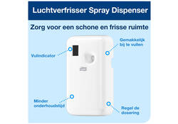 Luchtverfrisserdispenser Tork A1 Elevation wit 562000