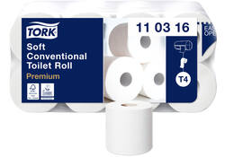 Toiletpapier Tork T4 Premium 3-laags 250 vel wit 110316