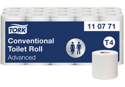 Toiletpapier Tork T4 Advanced 2-laags 400 vel wit 110771
