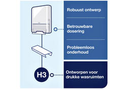 Handdoek Tork H3 c-vouw universal 1-laags naturel 120181