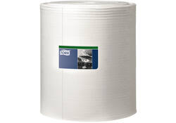 Reiningingsdoek Tork W1 herbruikbaar nonwoven 1000 vel wit 510104