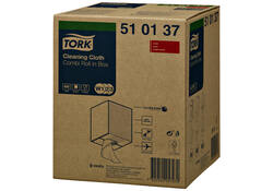 Reiningingsdoek Tork W1 herbruikbaar nonwoven 400 vel wit 510137