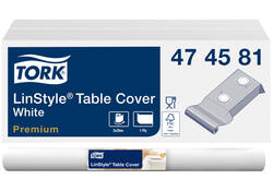 Tafellaken Tork Linstyle Premium 120cmx20m wit 474581