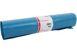 Afvalzak Quantore LDPE T60 120L blauw extra stevig 70x110cm 20 stuks