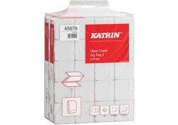 Handdoek Katrin Z-vouw 2-laags 23x23cm 20x200st 45570