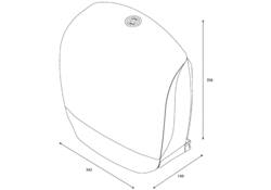 Dispenser Katrin 90083 toiletpapier Gigant L wit