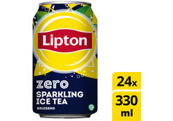 Frisdrank Lipton Ice Tea sparkling zero blik 330ml