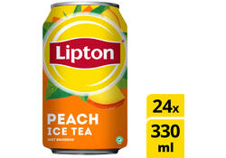 Frisdrank Lipton Ice Tea peach blik 330ml