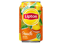 Frisdrank Lipton Ice Tea peach blik 330ml