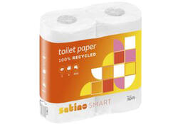 Toiletpapier Satino Smart MT1 2-laags 400vel wit 062470