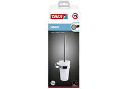 Toiletborstelset tesa® Smooz verchroomd metaal zelfklevend