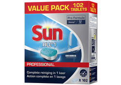 Vaatwastabletten Sun All-in-one 102 stuks