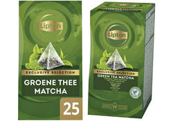 Thee Lipton Exclusive groene thee matcha 25x2gr