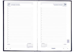Agenda 2026 Brepols Saturnus Luxe 1dag/1pagina zwart