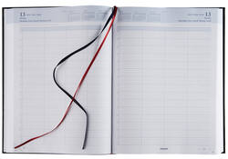 Agenda 2026 Brepols Bremax Santex A4 1dag/2pagina's 8 kolommen zwart