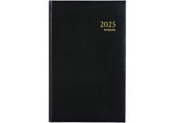 Agenda 2026 Brepols Brefix Lima 1dag/1pagina zwart