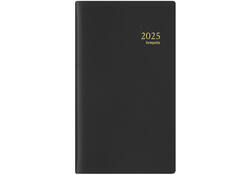 Agenda 2026 Brepols Interplan Genova 7dagen/2pagina's spiraal zwart