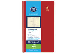 Agenda 2027 Ryam Memoplan 7 Suprema 7dagen/2pagina's ringplastic assorti