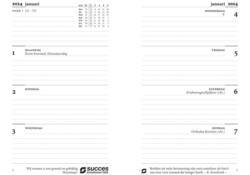 Agendavulling 2026 Succes Mini 7dagen/2pagina's