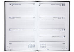 Agenda 2026 Brepols Saturnus Lima 7dagen/2pagina's blauw