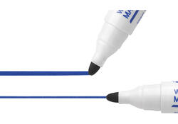 Viltstift Bic Velleda 1701 whiteboard rond large blauw