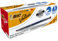 Viltstift Bic Velleda 1721 whiteboard rond fijn rood