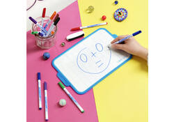 Viltstift Bic Velleda 1721 whiteboard rond fijn rood