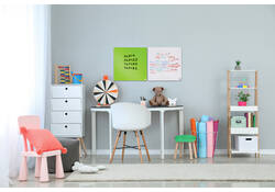 Whiteboard Nobo tegel 36x36cm groen magnetisch