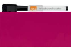 Whiteboard Nobo tegel 36x36cm roze magnetisch