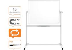Whiteboard Nobo Kantelbord Classic 90x120cm gelakt staal