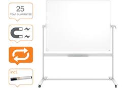 Whiteboard Nobo Kantelbord 150x120cm magnetisch emaille