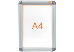 Kliklijst Nobo Premium Plus A4 aluminium
