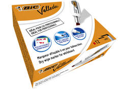 Viltstift Bic Velleda 1781 whiteboard schuin large rood
