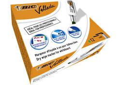 Viltstift Bic Velleda 1781 whiteboard schuin large groen