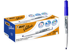 Viltstift Bic Velleda 1741 whiteboard rond medium blauw