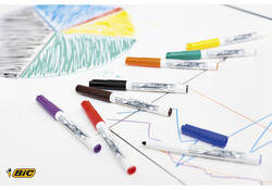 Viltstift Bic Velleda 1741 whiteboard rond medium groen