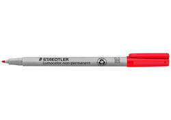 Viltstift Staedtler Lumocolor 315 non permanent M rood