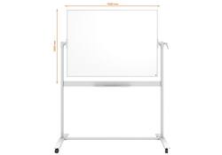 Whiteboard Nobo Kantelbord Classic 120x150cm gelakt staal