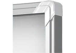 Buitenvitrine Nobo Premium Plus 8x A4 draaideur magnetisch