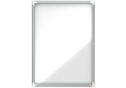 Buitenvitrine Nobo Premium Plus 9x A4 draaideur magnetisch