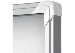Buitenvitrine Nobo Premium Plus 9x A4 draaideur magnetisch