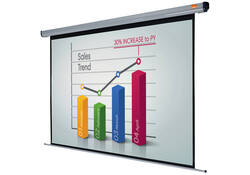 Projectiescherm Nobo wand 240cm elektrisch