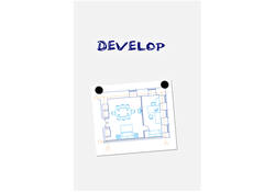 Whiteboard Legamaster Board-Up 75x50cm
