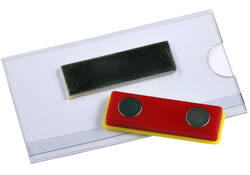Badge Europel magnetisch 75x40mm