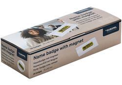 Badge Europel magnetisch 75x40mm